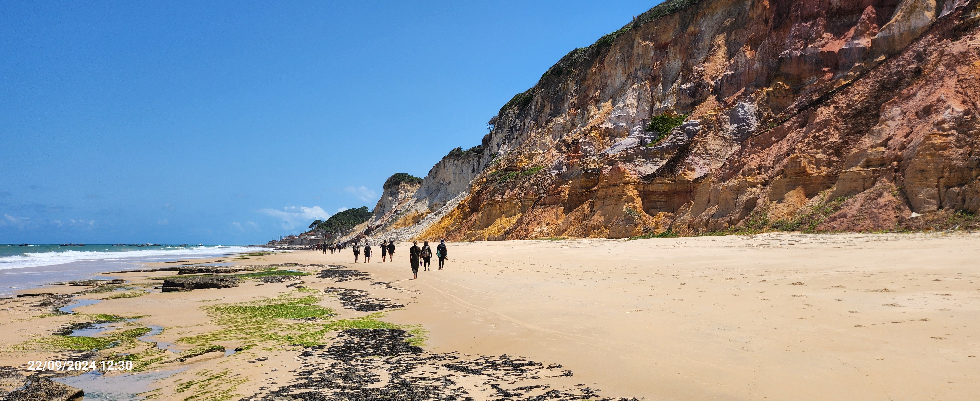 Chegada e alinhamento